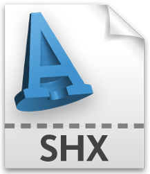 CAD字体《 HZTXT.SHX 》免费下载